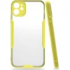 İphone 11 Kılıf Şeffaf Kenarları Sarı