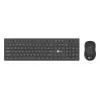 Klavye Mouse Set Kablosuz Türkçe Q Lenovo Lecoo KW201 Siyah