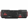 Klavye Mouse Set Q Oyuncu Kablolu Kırmızı Tuşlu Hytech HYK-46 GAMY COMBO