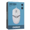 Mouse Optik 3D 1200 Dpi Everest Sm-220 Beyaz Gri