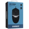 Mouse Optik 3D 1200 Dpi Everest Sm-220 Siyah Gri