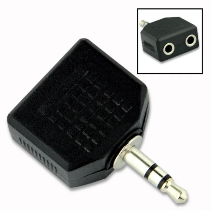 3.5 MM. Jack To 2 Dişi 3.5 MM. Çevirici Qtop Q-402