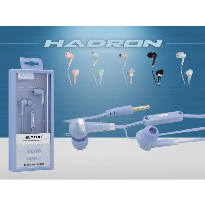 Kulaklık Mikrofonlu Hadron HD1238 Mor