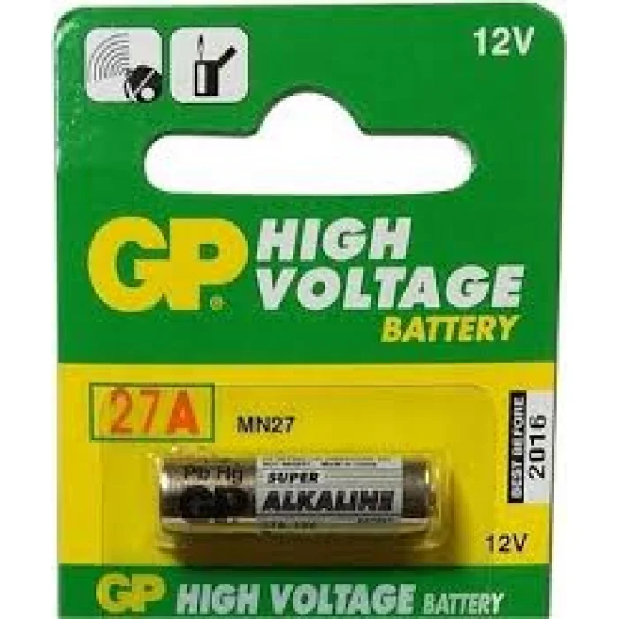 Pil 12V Süper Alkalin Pil GP 27A 2C5