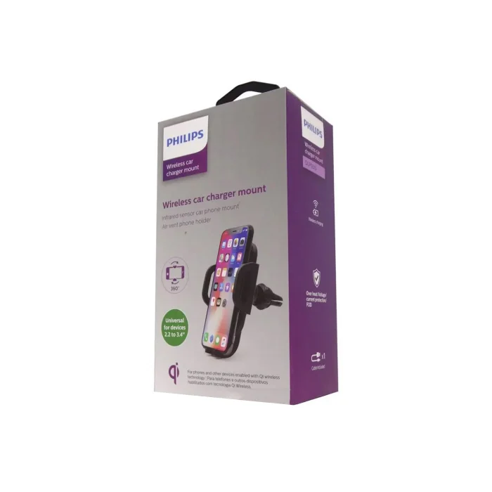 Telefon Tutucu + Kablosuz Araç Şarj Philips DLP9315/97