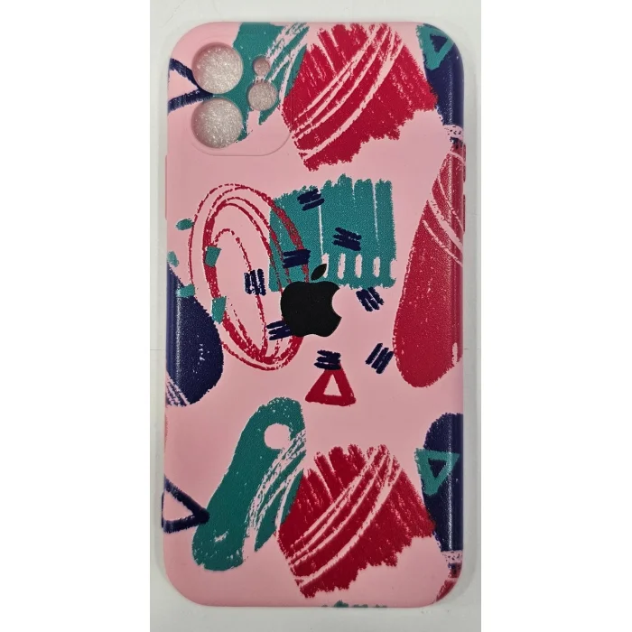 İphone 11 Kılıf Desenli Pembe