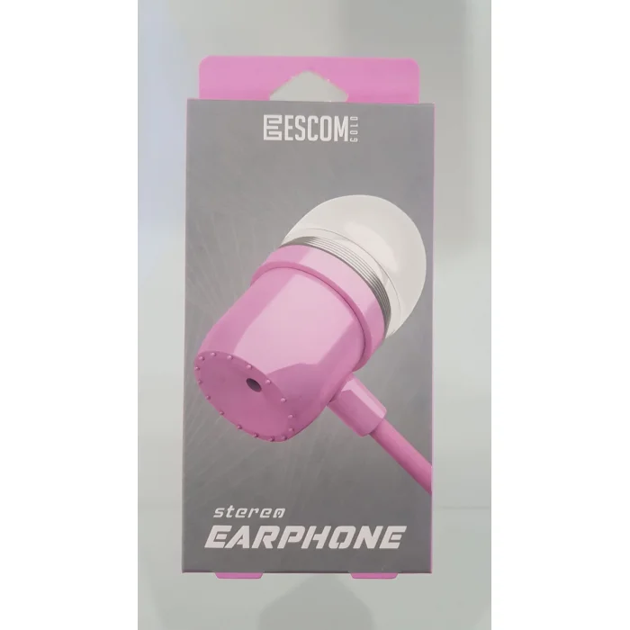 Kulaklık Mikrofonlu Escomgold TK-110 Pembe