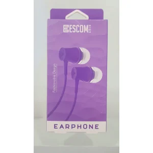 Kulaklık Mikrofonlu Escomgold TK-80 Mor