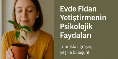 Evde Fidan Yetiştirmenin Psikolojik Faydaları
