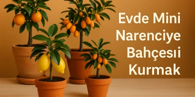Evde Mini Narenciye Bahçesi Kurmak
