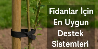 Fidanlar İçin En Uygun Destek Sistemleri
