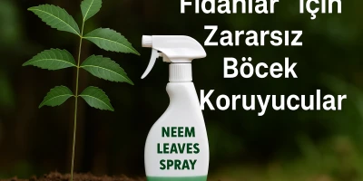 Fidanlar İçin Zararsız Böcek Koruyucular