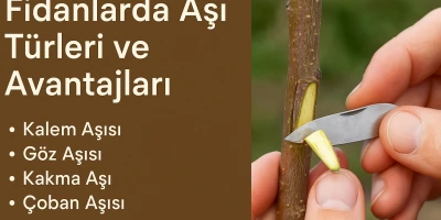 Fidanlarda Aşı Türleri ve Avantajları