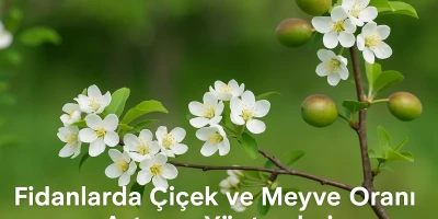 Fidanlarda Çiçek ve Meyve Oranı Artırma Yöntemleri