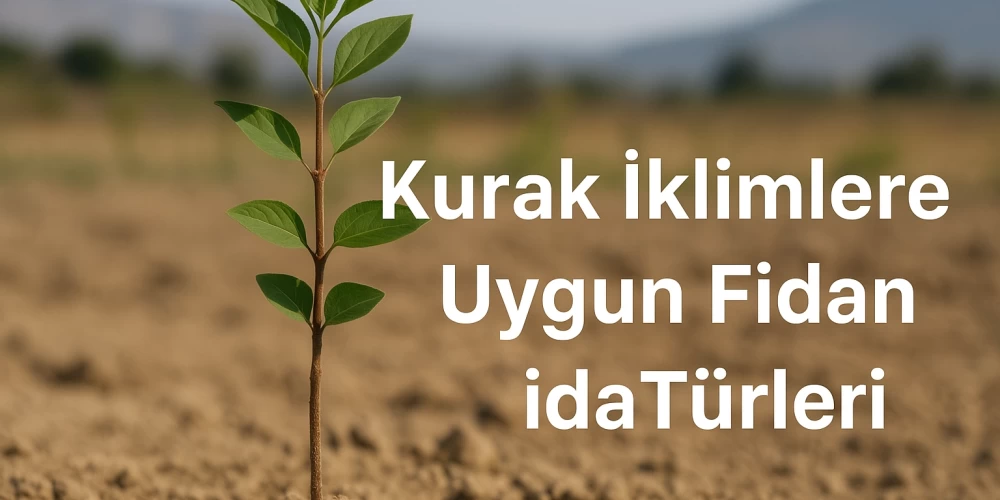Kurak İklimlere Uygun Fidan Türleri