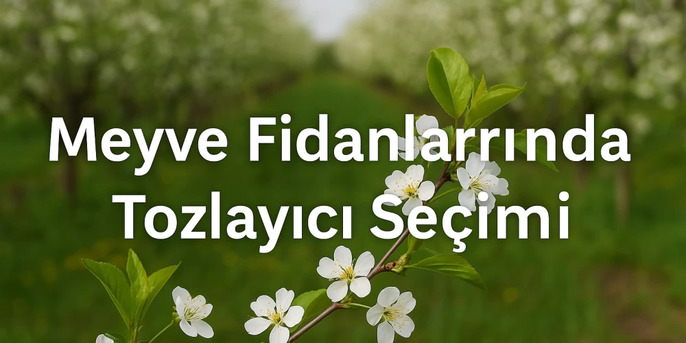 Meyve Fidanlarında Tozlayıcı Seçimi