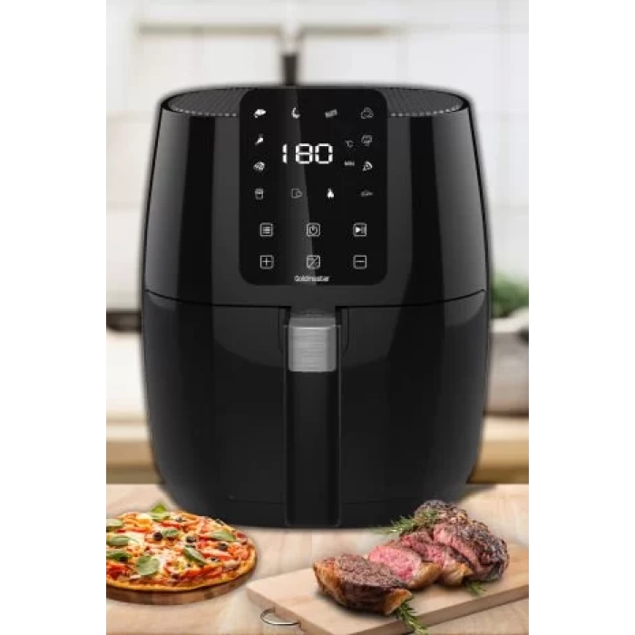 Goldmaster Porto Dijital Dokunmatik Airfryer Yağsız Kızartma Sıcak Hava Fritöz GM-7478