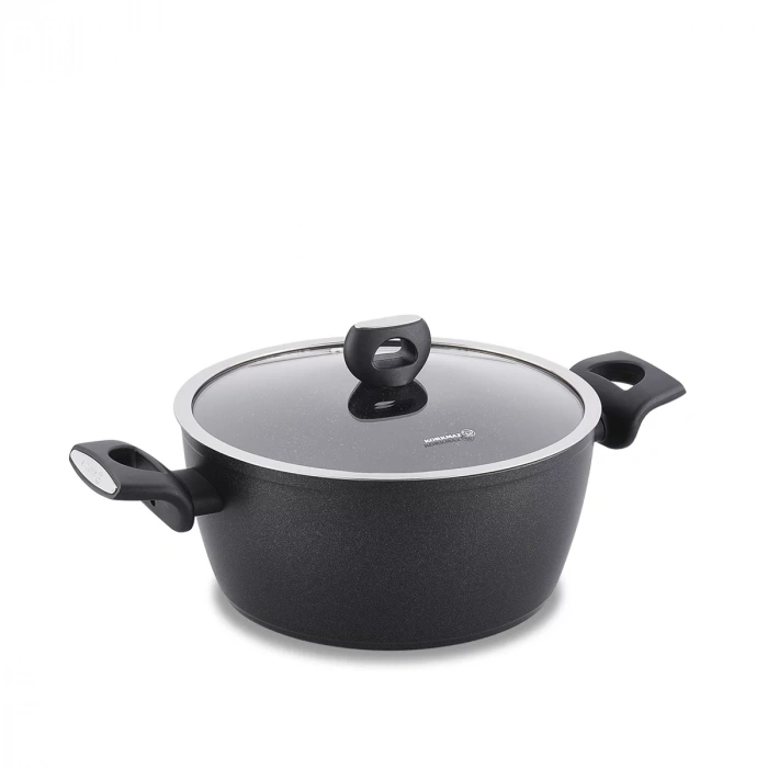 Korkmaz Nora Granit Tencere 24x11,7 cm A2941