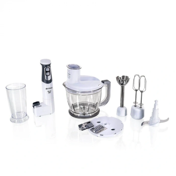 Arnica Diva Pro Beyaz Doğrayıcı Blender Seti - GH21800