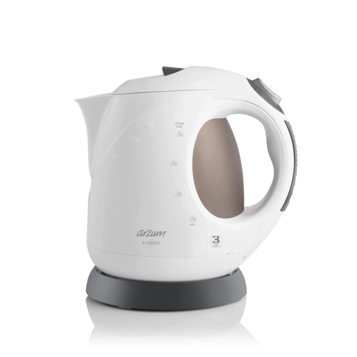 ARZUM Florido Gizli Rezistanslı Su Isıtıcısı - Beyaz - AR3014