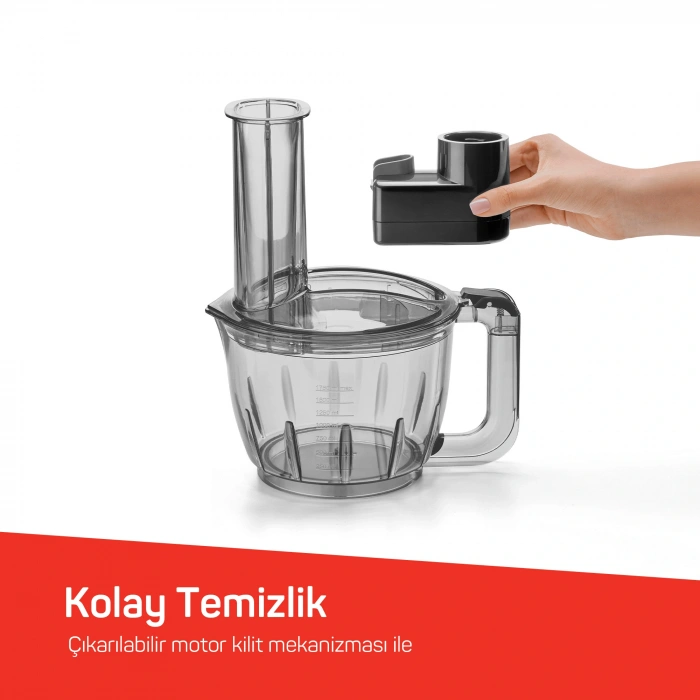Arzum Soprano Max Neo Multi Blender Seti AR1187-01 - Siyah