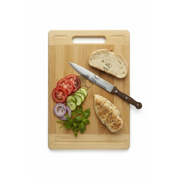 Bambu Kesme Tahtası – Saplı, Dayanıklı ve Doğal