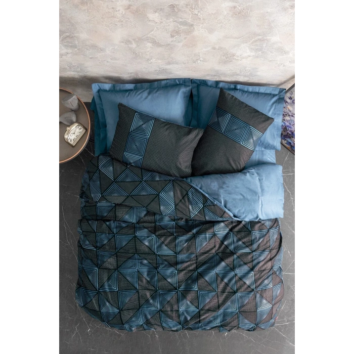 Cotton Box Dark Tek Kişilik Nevresim Takımı Armor Siyah