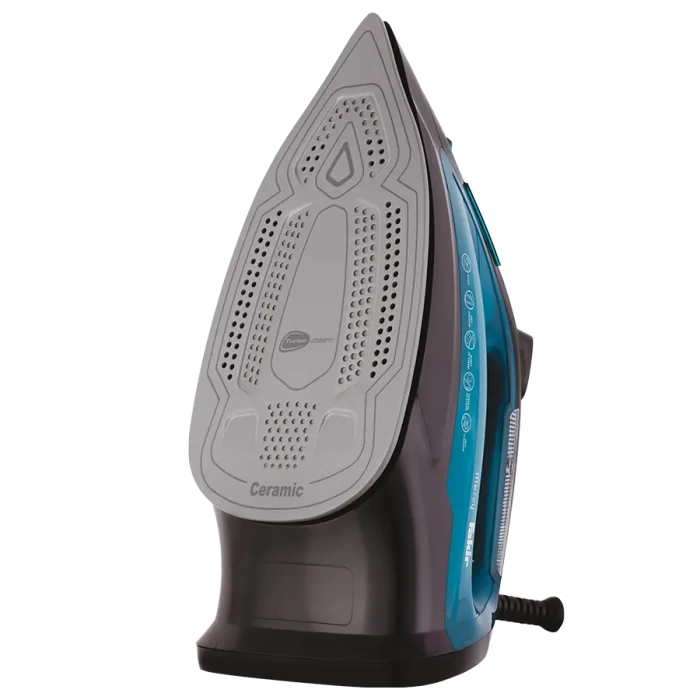Fakir Mercy Buharlı Ütü 25 g/dk Sürekli Buhar, 2200W, Seramik Taban Mavi