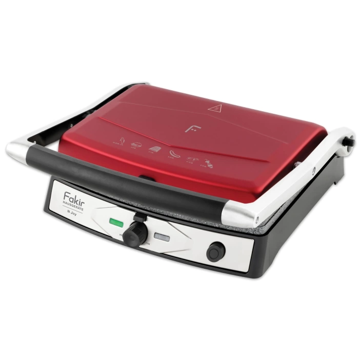 Fakir N Joy 2000W 6 Dilim Kapasiteli Tost Makinesi Rouge