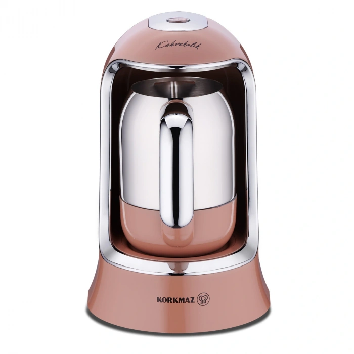 Korkmaz Kahvekolik Otomatik Kahve Makinesi Mocha Krom A860-17