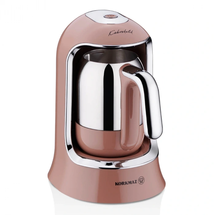 Korkmaz Kahvekolik Otomatik Kahve Makinesi Mocha Krom A860-17