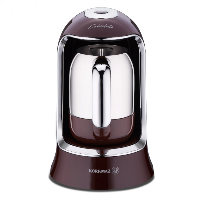 Korkmaz Kahvekolik Otomatik Kahve Makinesi Robusta Krom A860-18