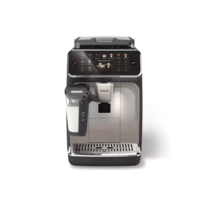 Philips EP5547/90 Tam Otomatik LatteGo Espresso Makinesi, 5500 Serisi, SilentBrew Teknolojisi, Hızlı Başlangıç, Taze Öğütülmüş Çekirdeklerden Aromatik Kahve, 20 Sıcak ve Soğuk İçecek