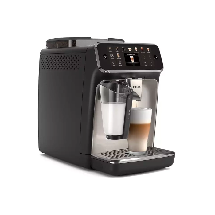 Philips EP5547/90 Tam Otomatik LatteGo Espresso Makinesi, 5500 Serisi, SilentBrew Teknolojisi, Hızlı Başlangıç, Taze Öğütülmüş Çekirdeklerden Aromatik Kahve, 20 Sıcak ve Soğuk İçecek