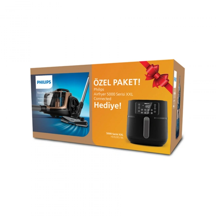 Philips XB7151/07 Marathon Elektrikli Süpürge + HD9285/96 Airfryer XXL Hediyeli