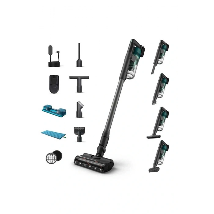 Philips XC6557/01 Şarjlı Dikey Süpürge + HDA150/61 Kahve Makinesi Hediyeli