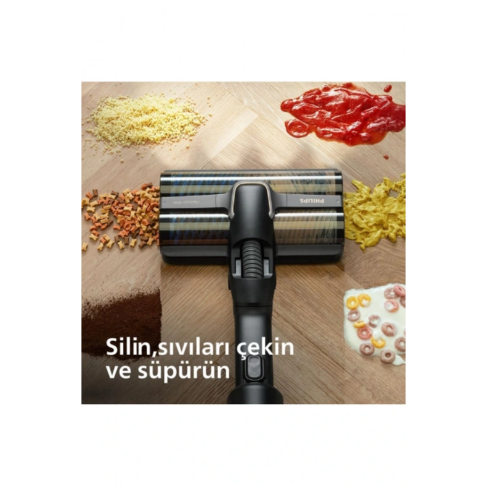 Philips XW9463/11 Aqua Trio 9000 Seri Islak & Kuru Temizlik Kablosuz Dikey Süpürge