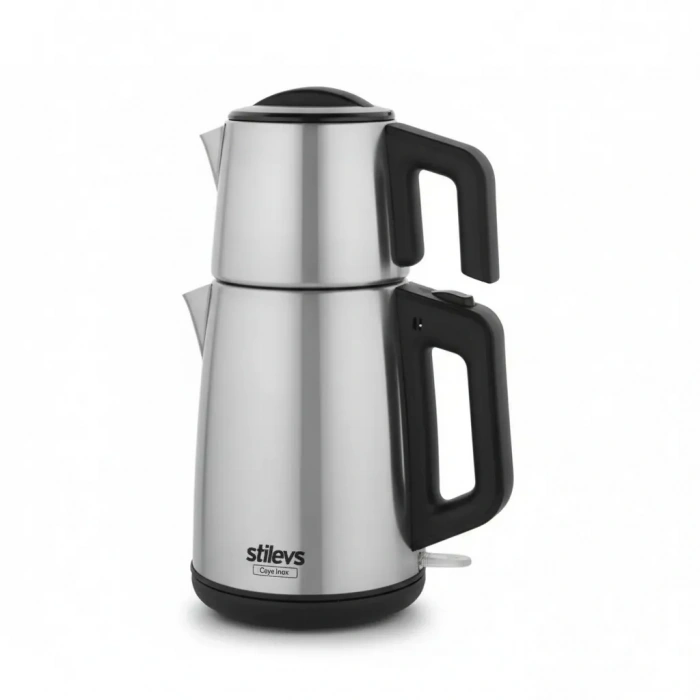 Stilevs Çays Inox Çelik Çay Makinesi Inox - Mat
