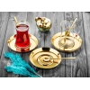 Özlife Mess Gold 12 Parça Çay Seti