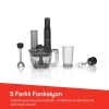 Arzum Soprano Max Neo Multi Blender Seti AR1187-01 - Siyah