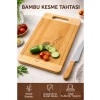 Bambu Kesme Tahtası – Saplı, Dayanıklı ve Doğal