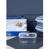 Freshlock Dikdörtgen Jumbo Cam Saklama Kabı 2500 ml - 016