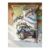 Cotton Box Junior Tek Kişilik Lastikli Çarşaflı Nevresim Takımı Adventure Yeşil