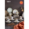 Kahramanlar Hera 6lı 12 Parça Porselen Kahve Fincanı Takımı