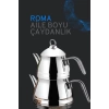 Özlife Roma Aile Boyu Çaydanlık Takımı Sade 1 Lt / 2 Lt - 1016