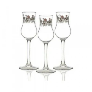 Acar Garden Romance 3 lü Grappe Ayaklı Bardak 017088-16