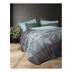 Cotton Box Modern Çift Kişilik Nevresim Takımı - Arel Antrasit