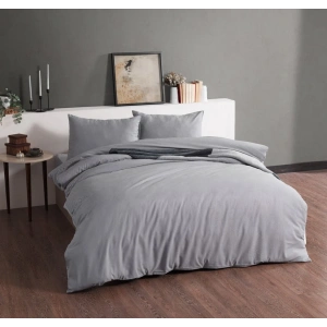 Doqu Home Pure Line Nevresim Takımı Çift Kişilik - Gri