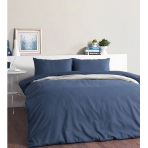 Doqu Home Pure Line Nevresim Takımı Çift Kişilik - Lacivert