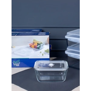 Freshlock Dikdörtgen Jumbo Cam Saklama Kabı 2500 ml - 016